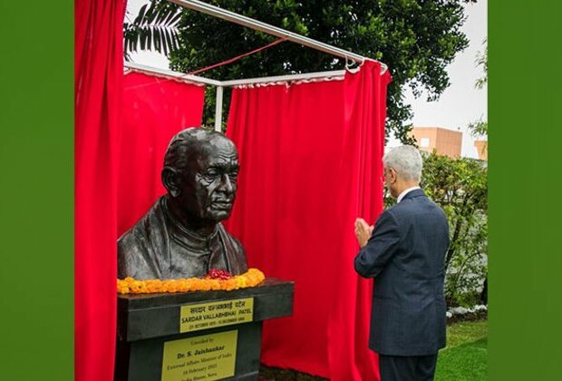 Jaishankar unveils bust of Sardar Vallabhai Patel in Fiji's capital Suva