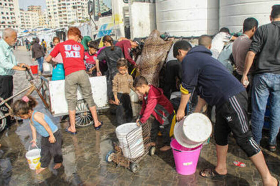 Israel 'weaponizing' water in Gaza - medical charity