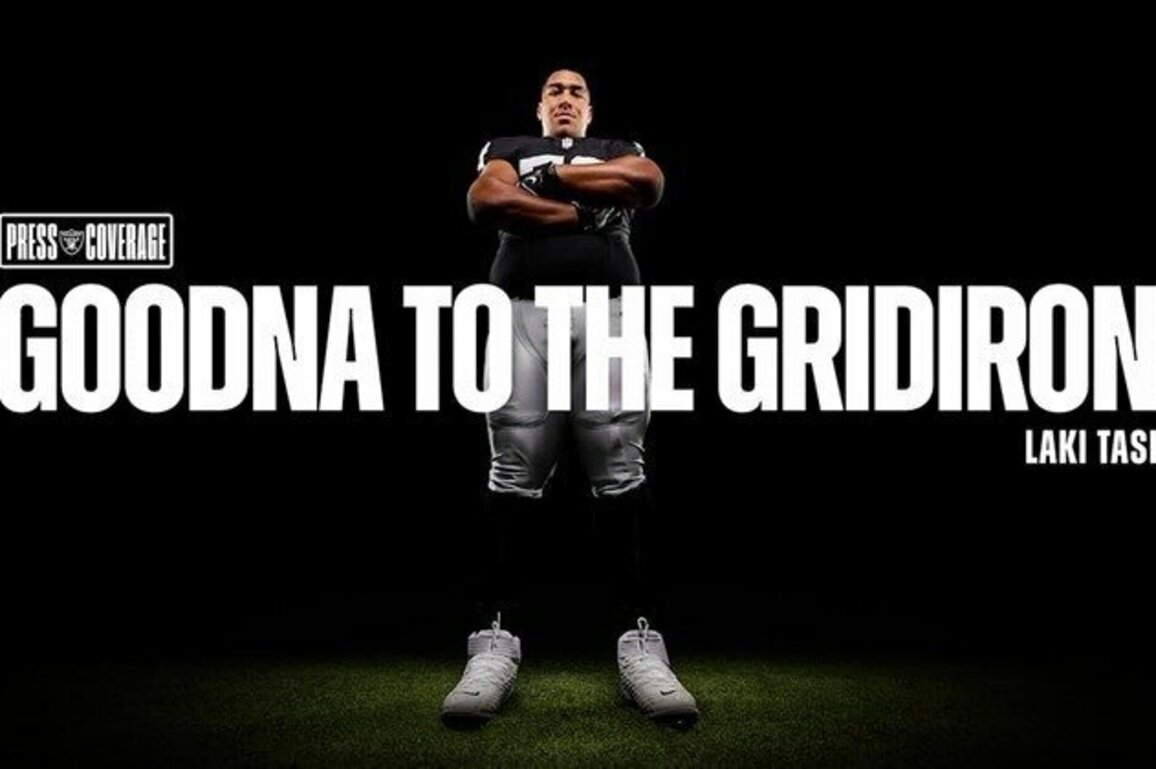 Goodna to the Gridiron: Laki Tasi's unconventional journey to the NFL