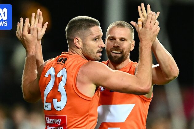 Jesse Hogan forced out of GWS Giants clash with Adelaide Crows due to injured calf