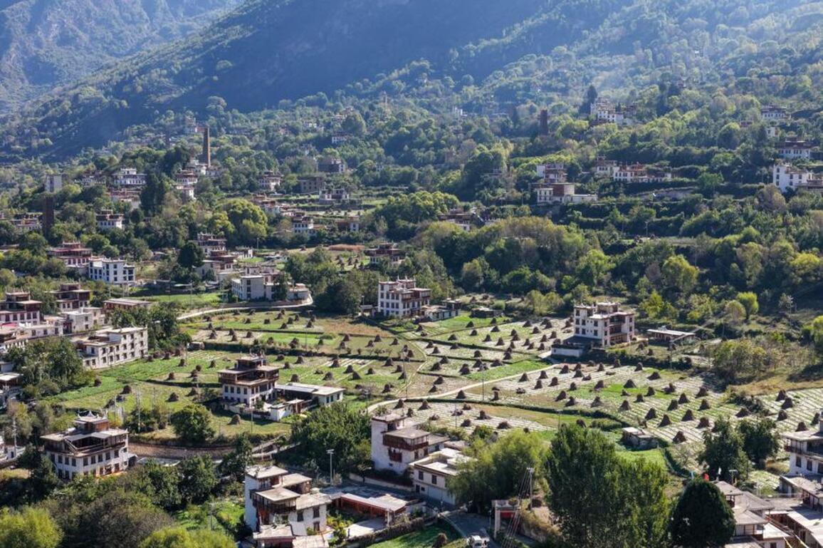 60"FlyOverChina | Breathtaking View of Jikayi Village, SW China