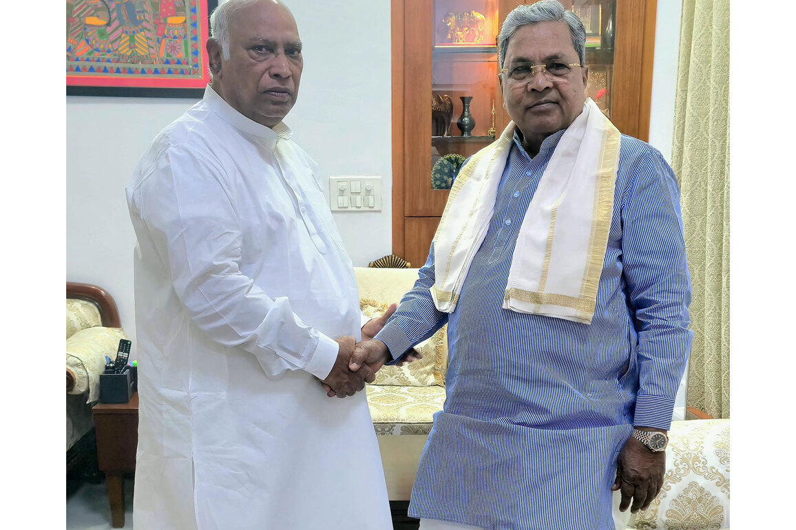 Remained steadfast in commitment to equality, harmony, welfare of marginalised: Cong Prez Kharge praises Siddaramaiah's leadership