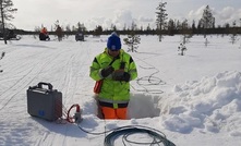  An IP survey in April at Rupert Resources’ Area 1 at its Pahtavaara project in Finland 