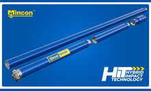 Mincon’s Hybrid Impact Technology (HIT) replaces compressed air with hydraulic energy, transferring power to the bit more directly with reduced energy loss