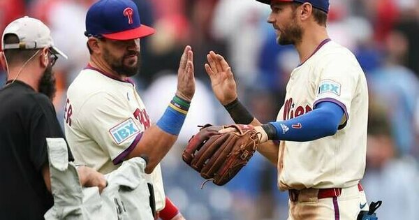 MLB roundup: Phillies get 20 hits, complete sweep of M's