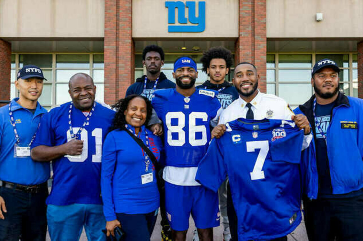 Darius Slayton wins 2025 NFLPA Alan Page Community Award