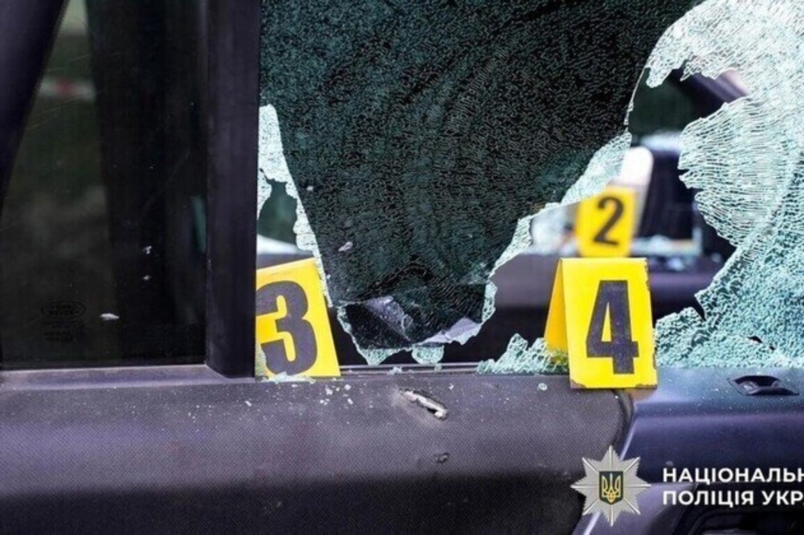 Ukrainian press gang attacked with assault rifle 