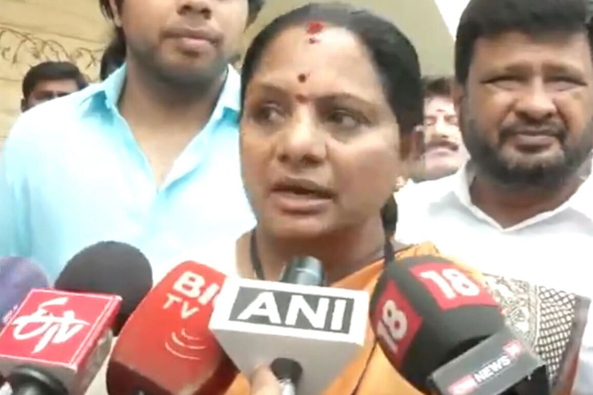 "Part of political vendetta," says K Kavitha after being discharged in Delhi excise policy case
