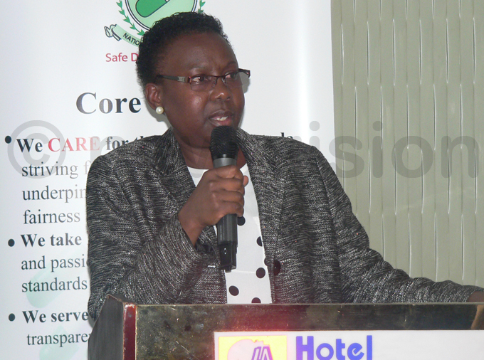 ealth inister r uth ceng addressing the stakeholders meeting hoto by acquiline akandi