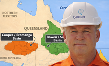 Beach and Santos secure about 7,000km² of new Queensland gas exploration acreage. Pictured: Beach CEO Brett Woods.