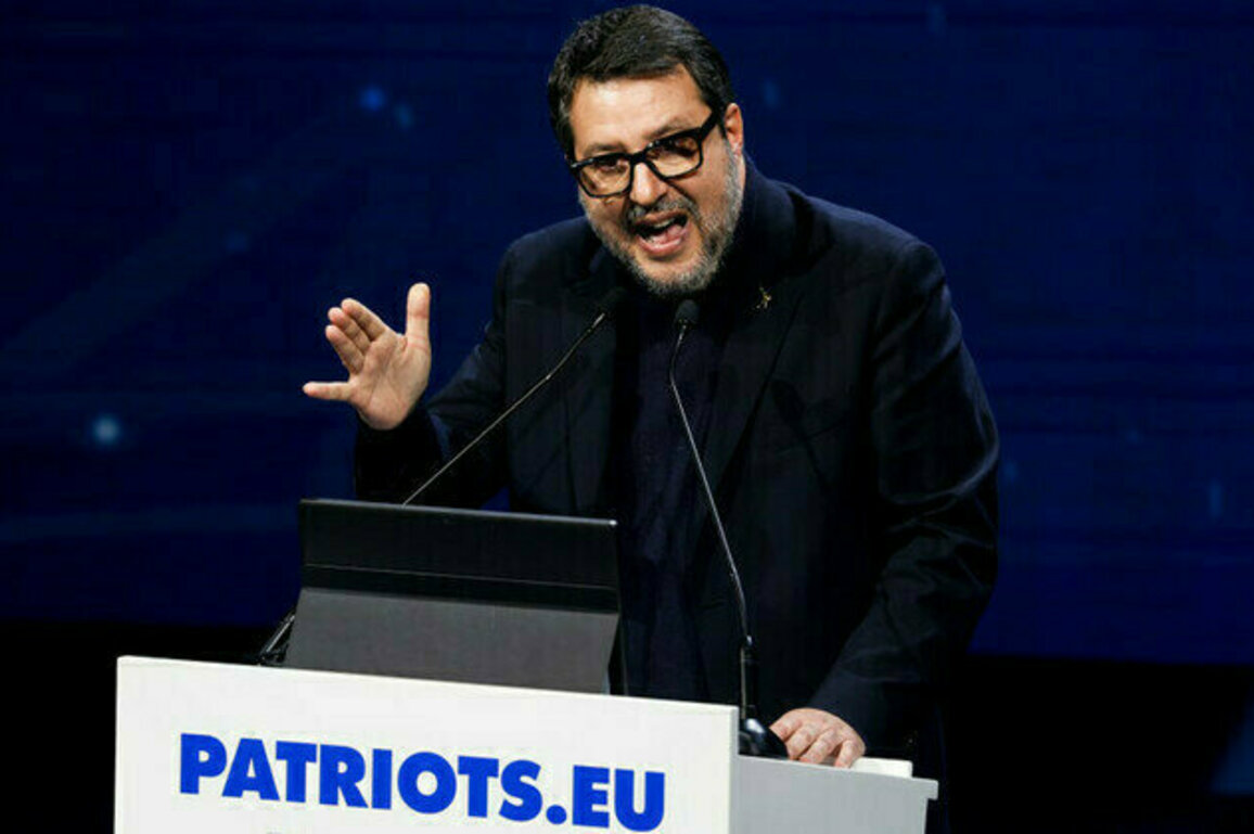 Le Pen sentence a declaration of war by Brussels  Italian deputy PM