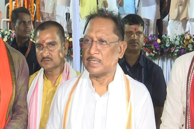 Chhattisgarh CM Vishnu Deo Sai participates in Tiranga Yatra in Raipur