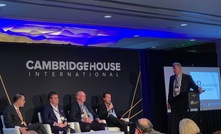 A panel of silver miners at the 2018 Silver and Gold Summit in San Francisco