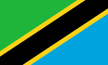 Tanzania flag.