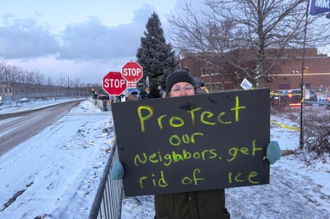 Roundup: Protesters brave freezing temperatures in Minneapolis to demand "ICE Out"
