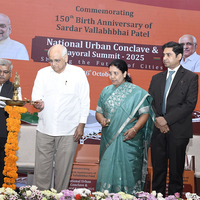 Gujarat CM Bhupendra Patel inaugurates two-day 'National Urban Conclave and 'Mayoral Summit' to mark Sardar Patel 150th anniversary