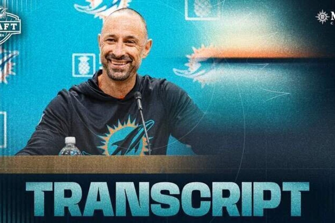 Transcript: GM Jon Eric Sullivan - NFL Draft Day 2 - Apr. 24
