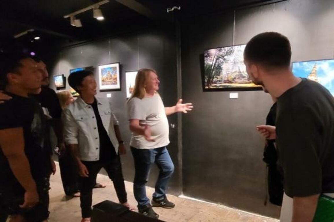 Historical Parks of Thailand in the Sathorn 11 Art Space Gallery 