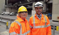 CEMEX welcomes Business Minister to Rugby cement production plant