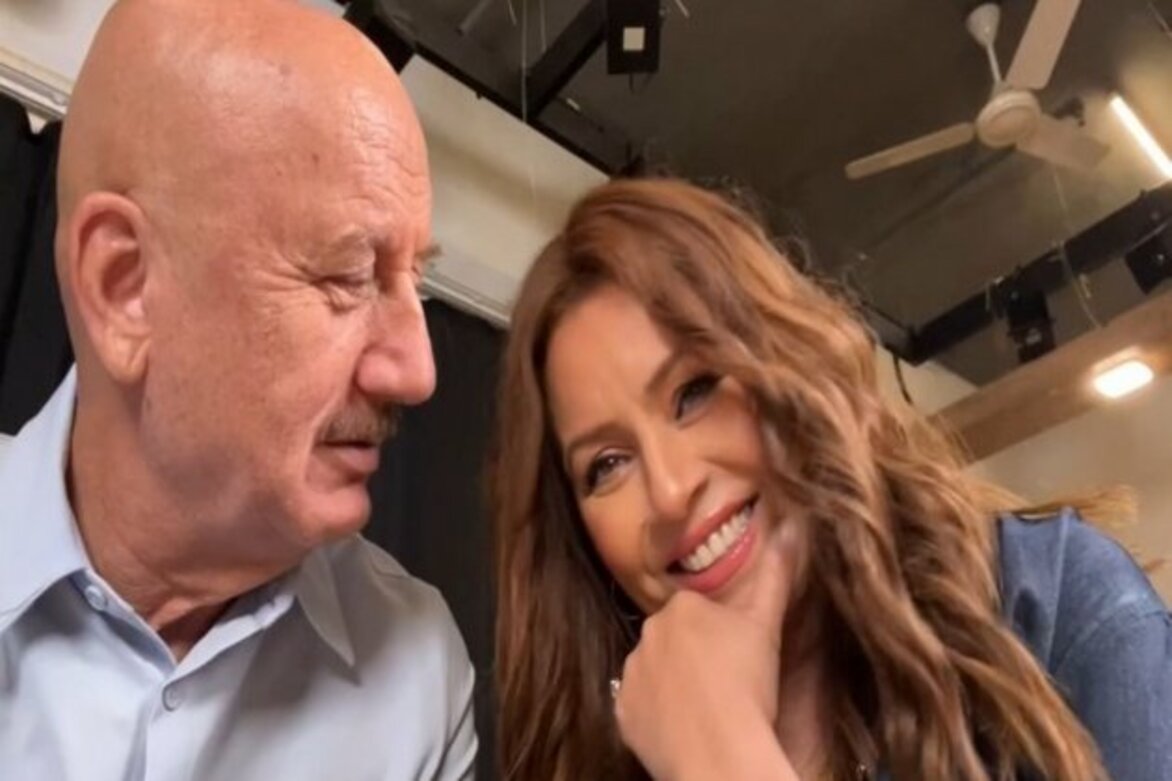 "You are the real hero": Anupam Kher praises for Mahima Chaudhry for her courage post-cancer