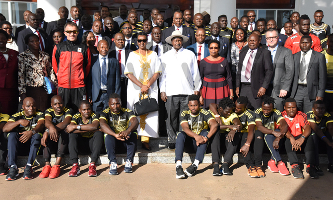 Museveni pledges to clear bonuses for Cranes players Museveni pledges to clear bonuses for Cranes players