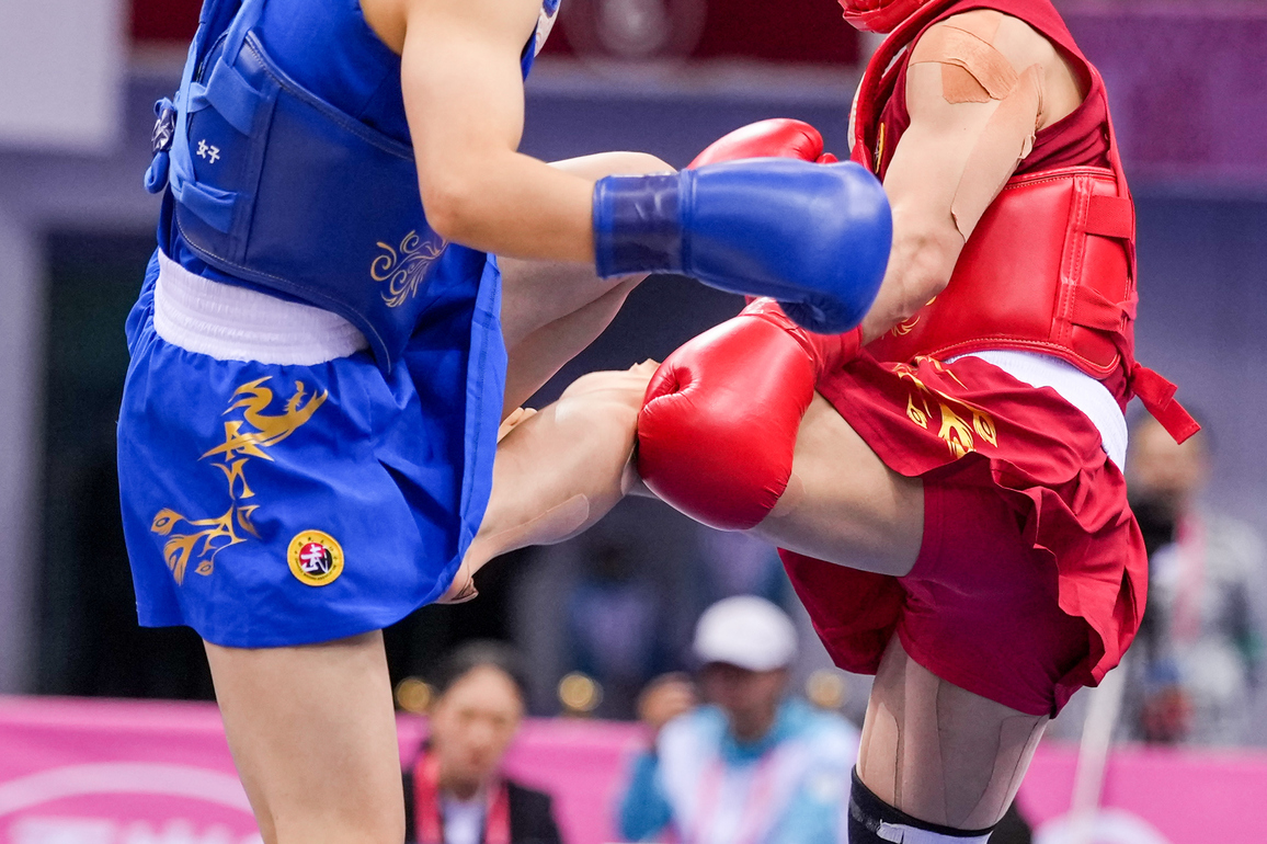 (SP)CHINA-15TH NATIONAL GAMES-WUSHU SANDA-WOMEN'S TEAM-FINAL(CN)