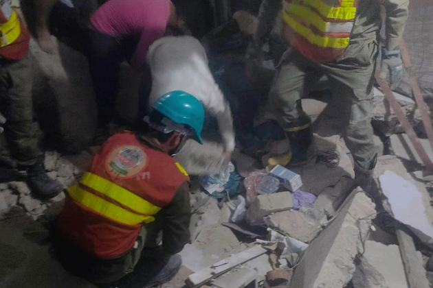 (SpotNews) PAKISTAN-KARACHI-GAS EXPLOSION-DEATH TOLL