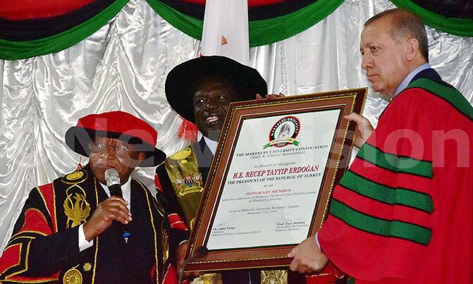 In pictures: Makerere honours Turkish president, bishops' retreat In pictures: Makerere honours Turkish president, bishops' retreat