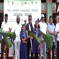 Karnataka Dy CM DK Shivakumar flags off World Environment Day 2025 eco walk from Bengaluru's Vidhana Soudha
