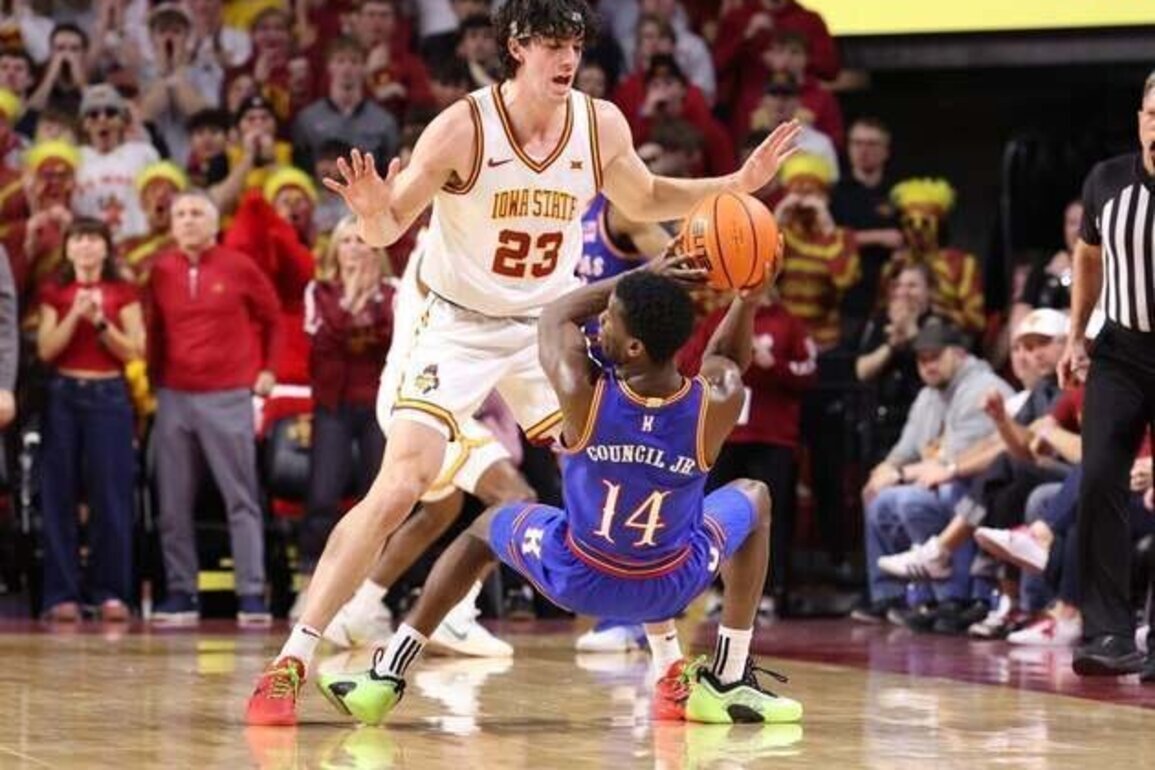 Milan Momcilovic helps No. 5 Iowa State dispatch No. 9 Kansas