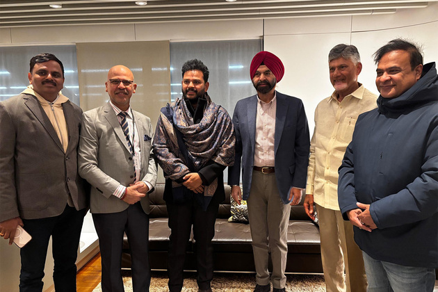 WEF Davos 2026: Indian envoy Mridul Kumar meets World Bank President Ajay Banga