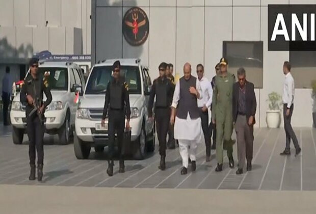 Rajnath Singh leaves for Gangtok to attend Army Commanders' Conference