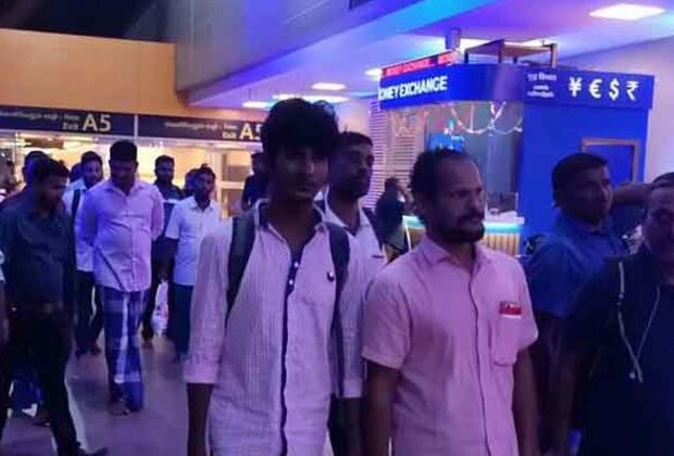 41 Indian fishermen arrested by Sri Lankan Navy return to Chennai Airport