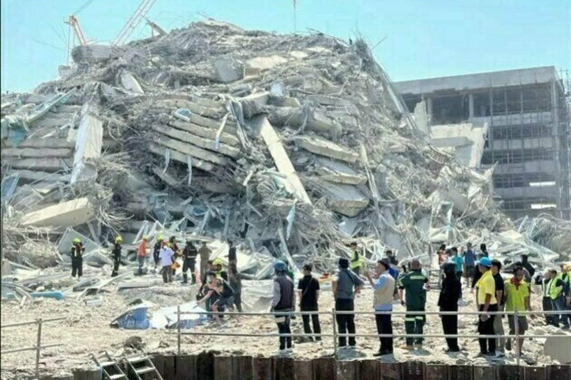 Two Powerful Quakes Hit Myanmar, Trap Dozens under Rubble in Thailand