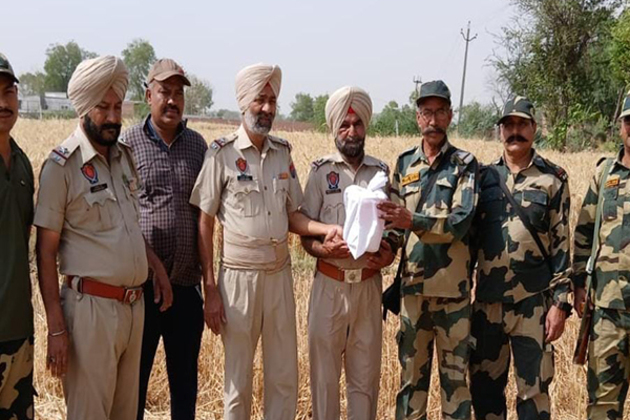 Punjab: BSF recovers three Pakistani drones along with 1. 57 kg heroin