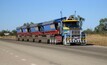Hampton trucks hauling ore for treatment