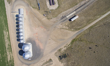 Top-down perspective for on-farm grain storage