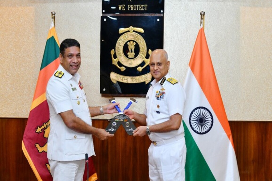 India, Sri Lanka coast guards hold 8th high-level meeting to strengthen maritime cooperation