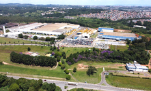 Planta da Komatsu em SP