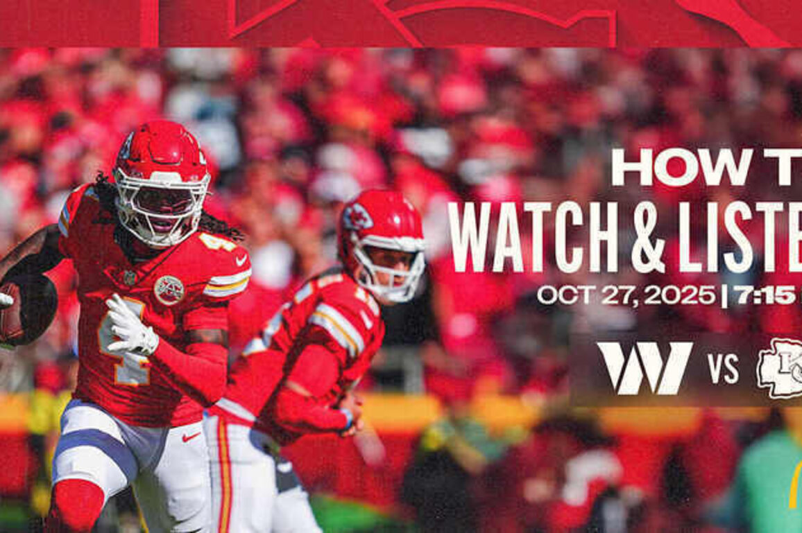 How to Watch and Listen | Week 8: Commanders vs. Chiefs