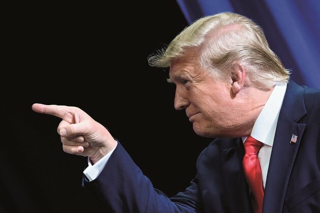 In US politics, height matters and Trump knows it