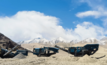 Powerscreen equipment in Ladakh, Northern India