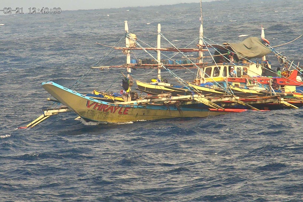 CHINA-HUANGYAN DAO-CHINA COAST GUARD-PHILIPPINE SHIPS-EXPULSION (CN)