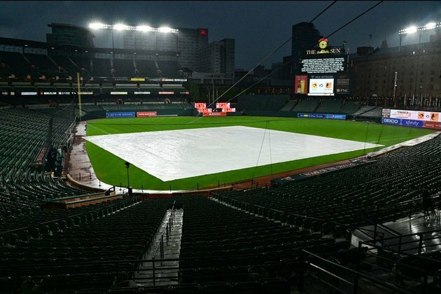 Blue Jays-Orioles rained out; makeup set for Labor Day