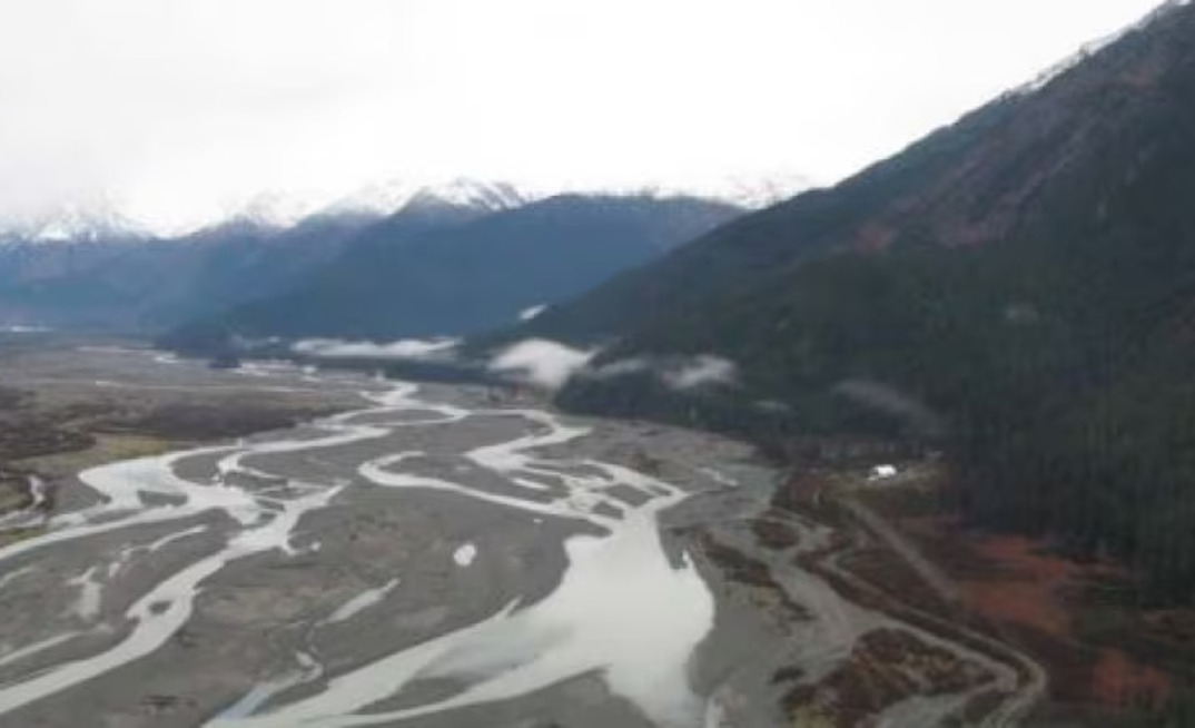 The Tulsequah Chief mine site, approximately 100km southwest of Atlin, BC. Credit: BC Government