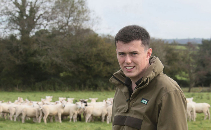 Young farmer's successful direct sales business stems from selling lamb to teachers