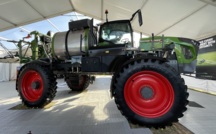  The Fendt Rogator self-propelled sprayer at the Dowerin Field Days in Dowerin, WA. Photo: Mark Saunders.