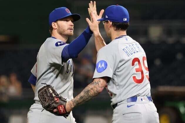 MLB roundup: Ian Happ-led Cubs blast Pirates to halt 10-game skid