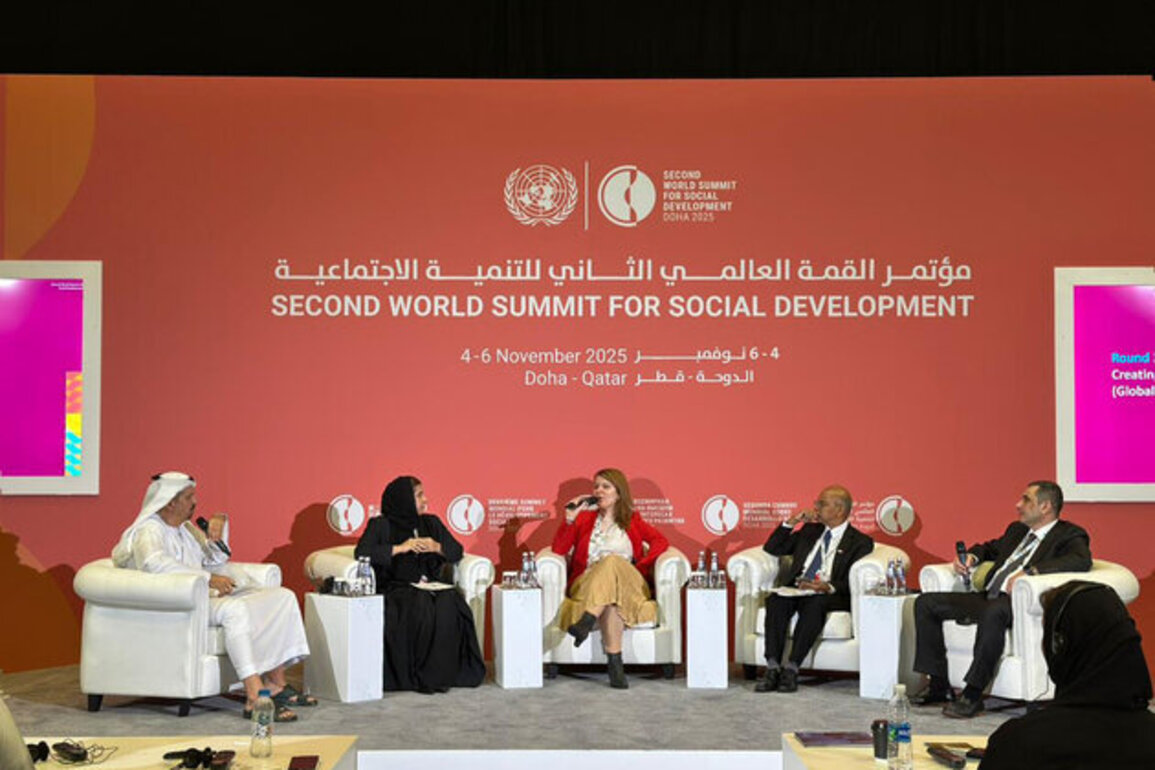 Abu Dhabi Social Sector presents quality of life model at World Summit in Doha