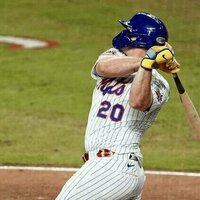 Mets' Pete Alonso (hand) out of starting lineup vs. Reds